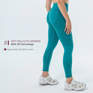 3D Legging | Teal Green