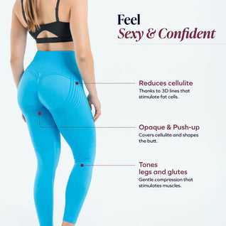 3D Legging | Blue