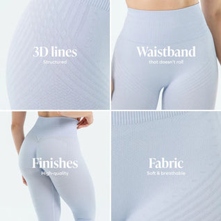 3D Legging | Light Purple